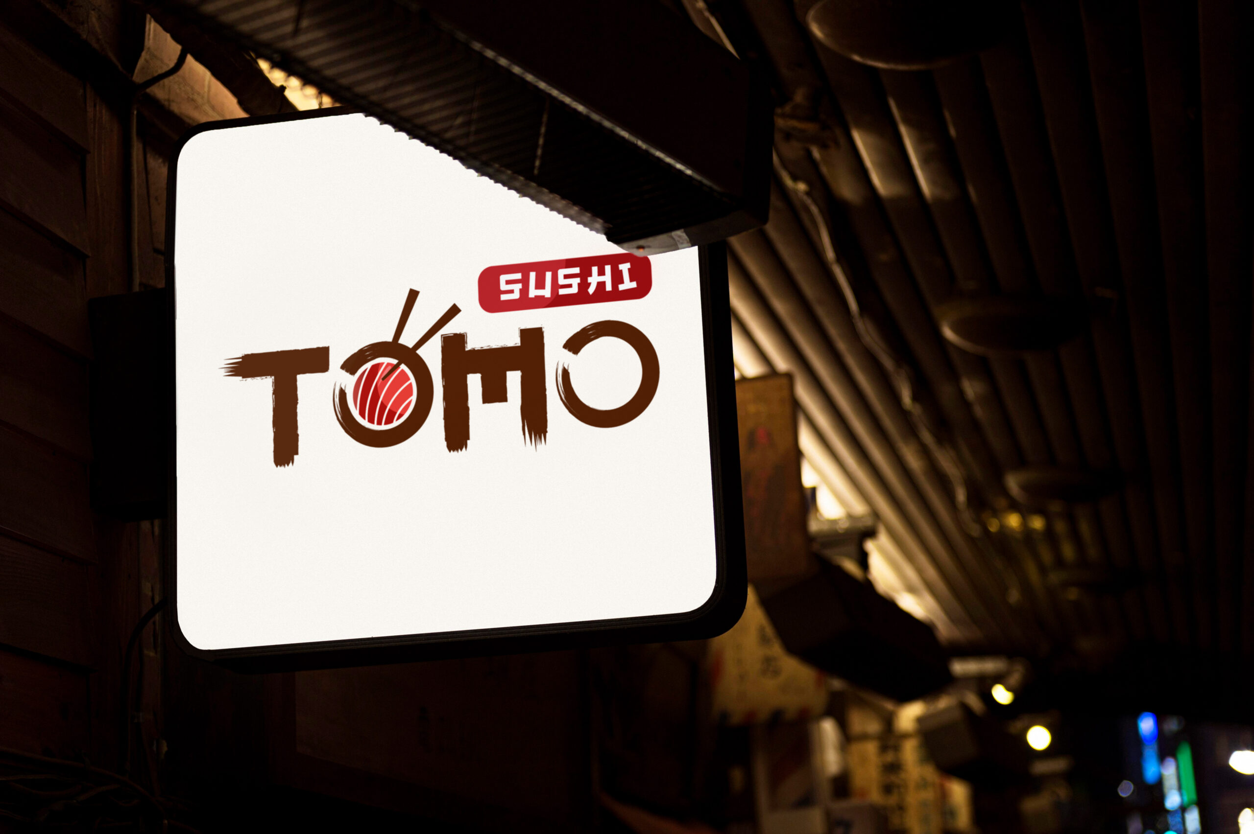 โลโก้ร้านอาหารญี่ปุ่น-ซูชิโทโมะ01