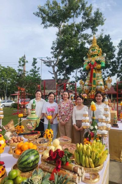 ร่วมงานพิธีการท้าวเวสสุวรรณ